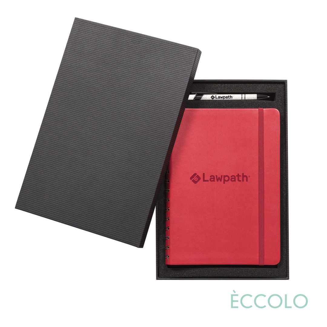 Eccolo® Kabuki Spiral Journal/Austen Pen/Stylus Gift Set 9