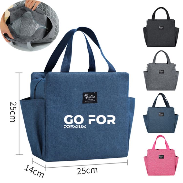Lunch Bag Insulated Cooler Tote Reusable Leakproof 1