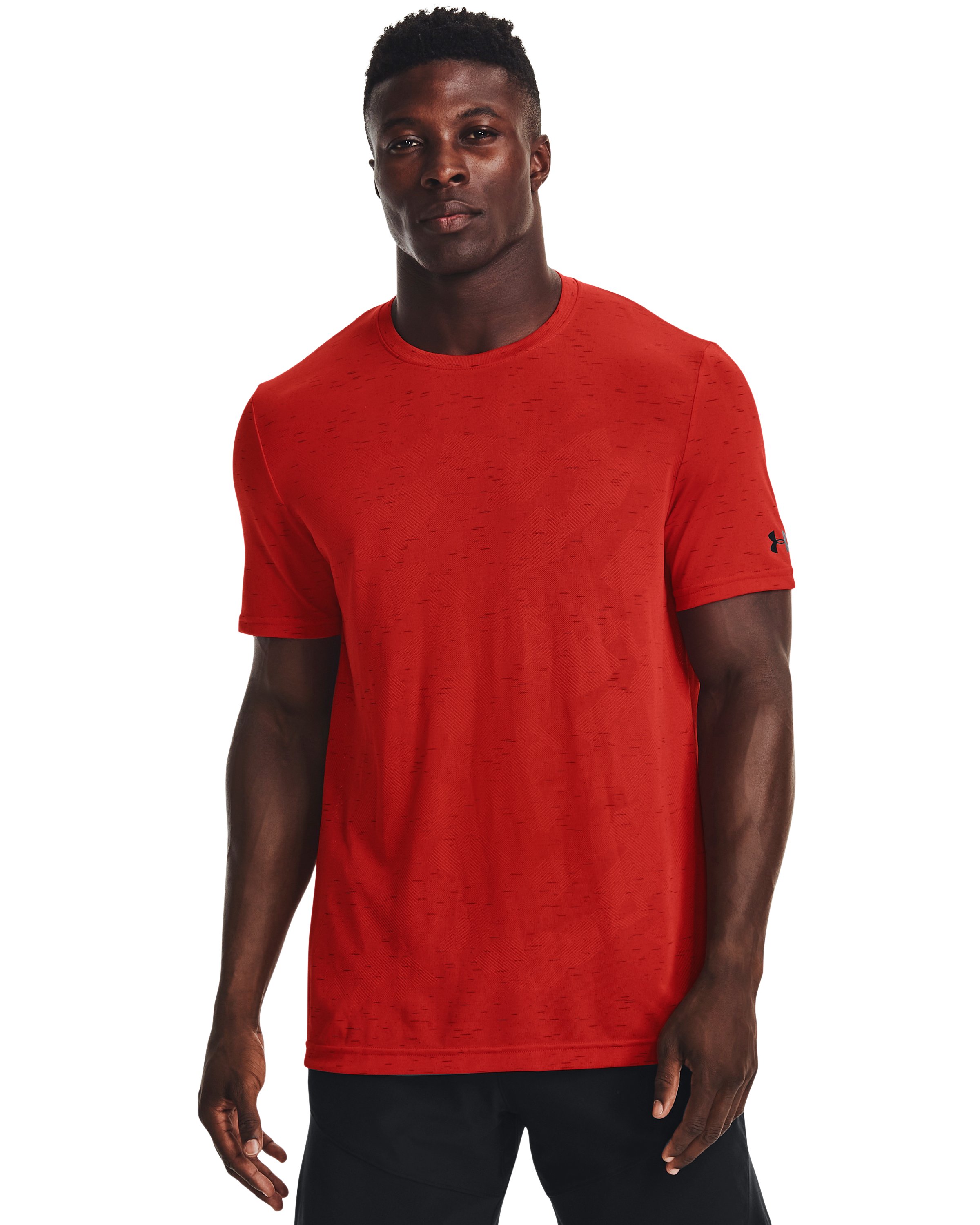 Men's UA Seamless Camouflage Short Sleeve 3