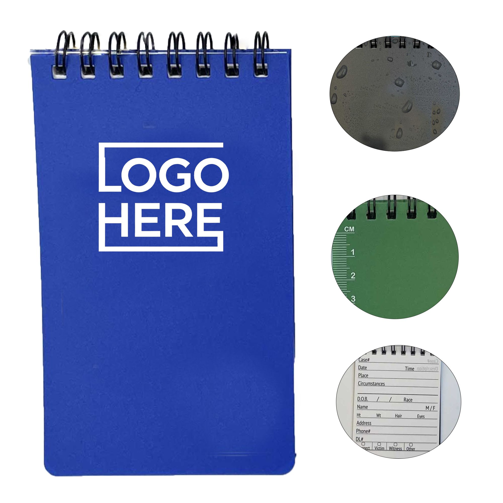 Pocket Notebook Wirebound Spiral Steno Memo Plan Notepad 2