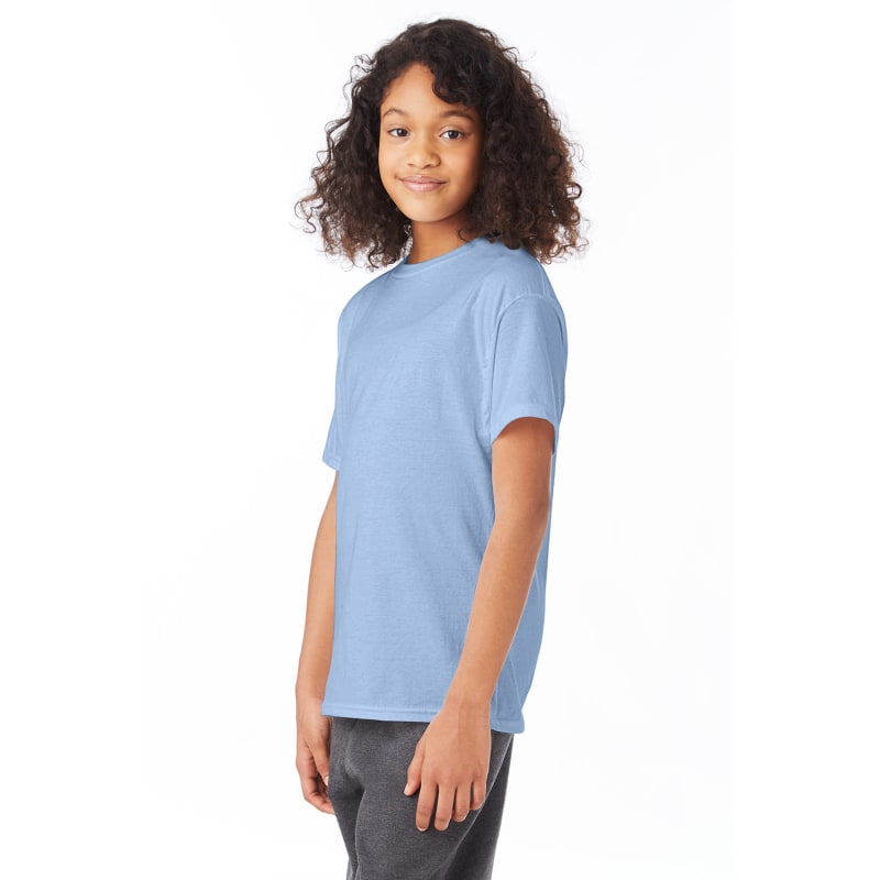 Hanes Youth 5.2 Oz., 50/50 ComfortBlend® EcoSmart® T-Shirt 173