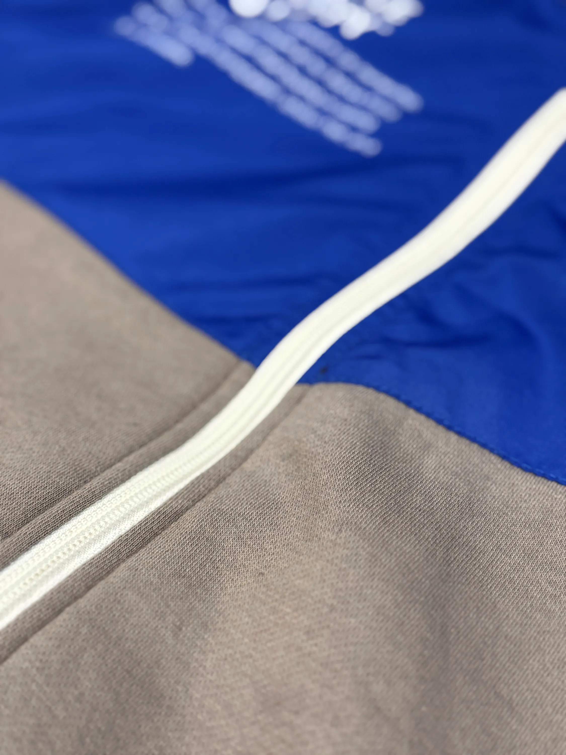 Fleece Satin Hybrid Track Jacket 3