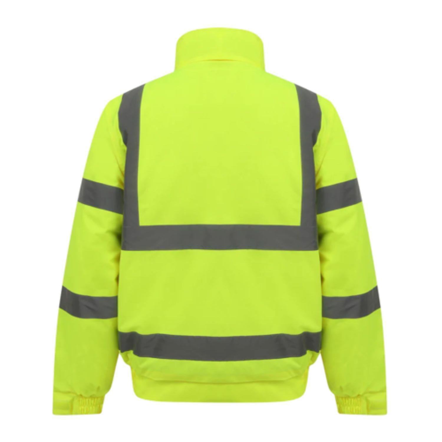 Class 3 Heavy Duty Waterproof Safety Bomber Jacket 4