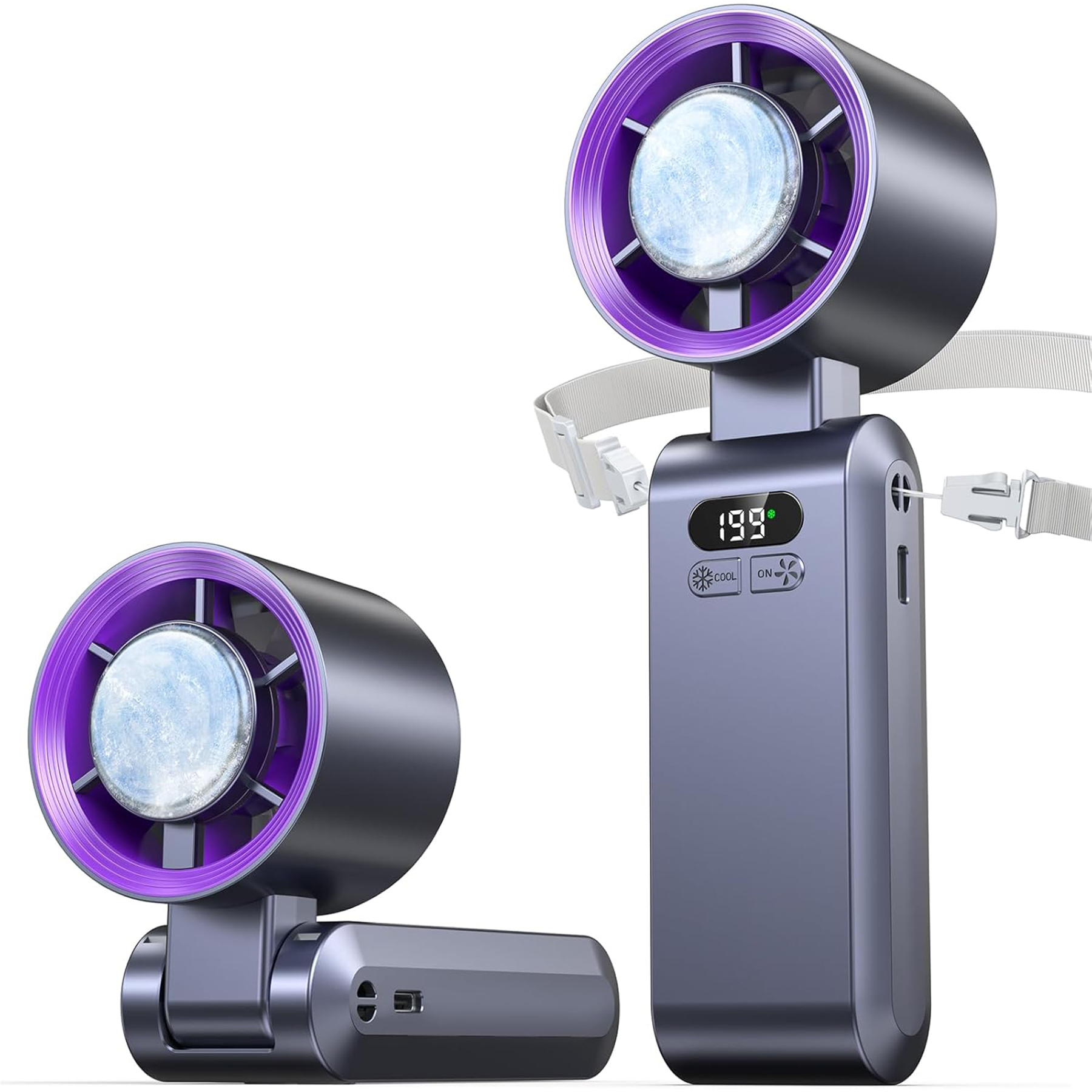 Rechargeable Handheld Portable Fan 2