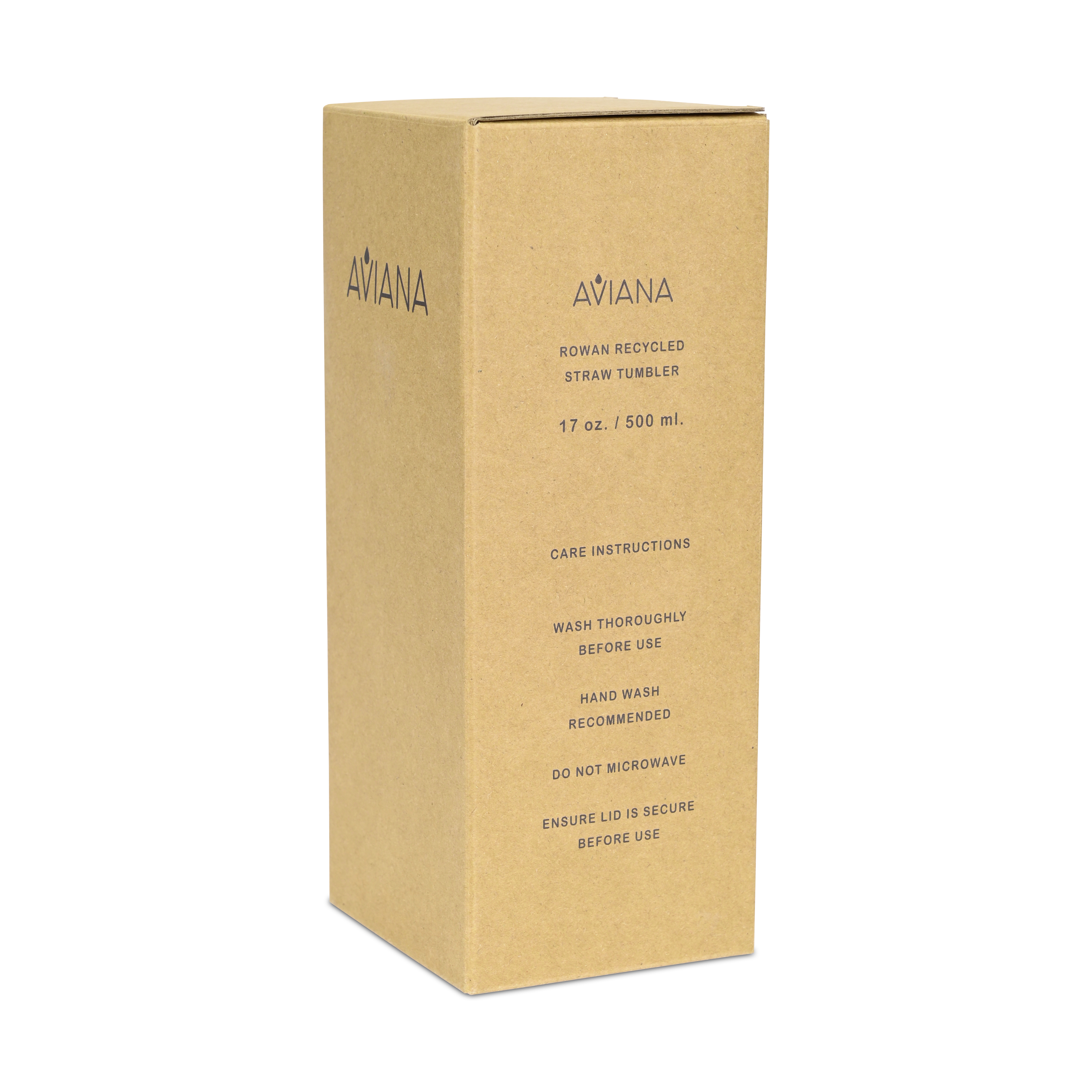 Aviana™ Rowan Recycled Straw Tumbler - 17 Oz. 13