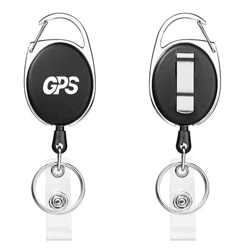 Blank Oval Metal Flat Badge Reel 6