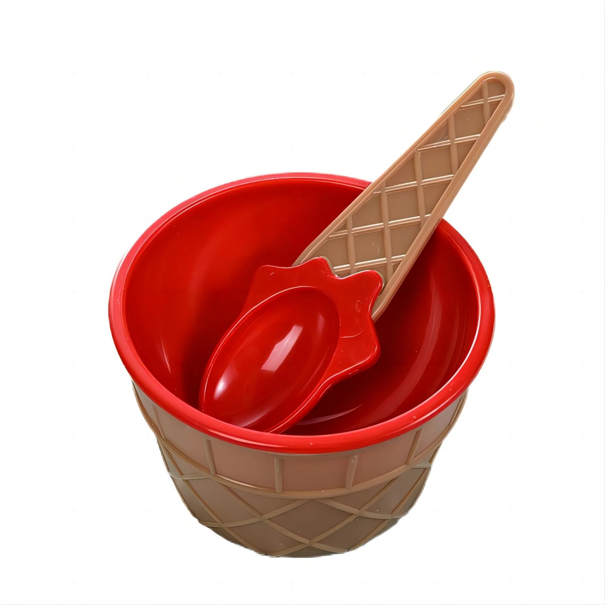 Ice Cream Bowl Set Children's Cartoon 1