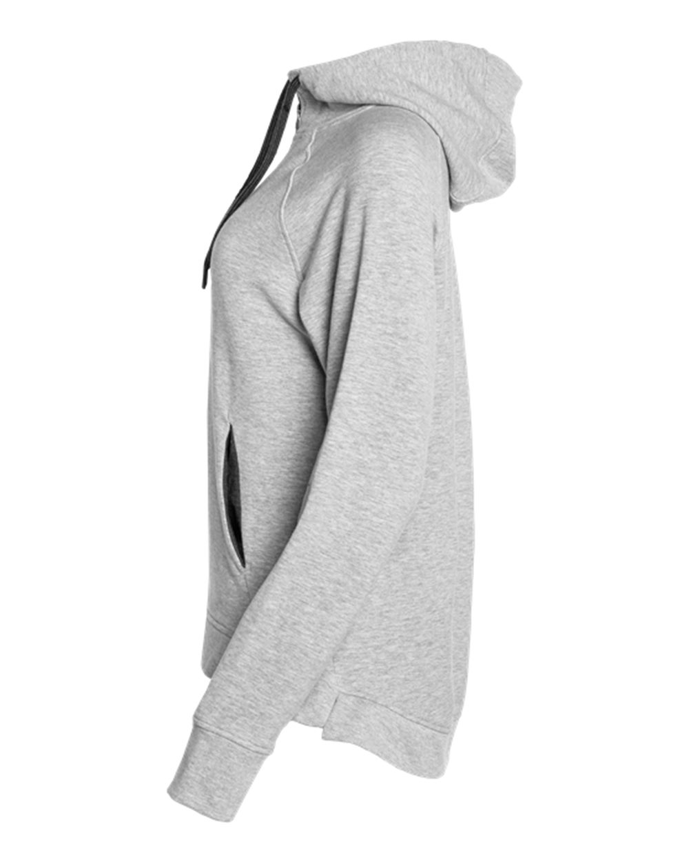 Women's FitFlex French Terry Quarter-Zip Hooded Pullover - 1051 15