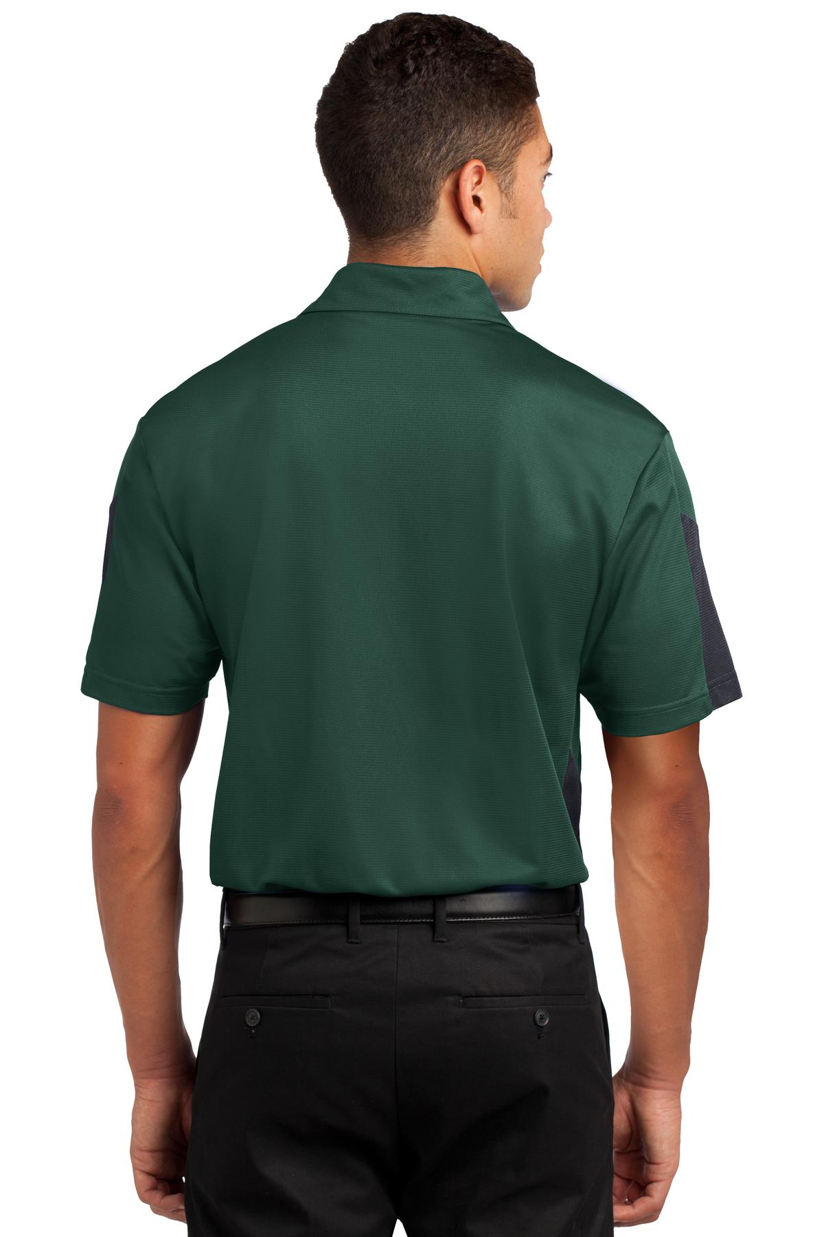 Sport-Tek PosiCharge Active Textured Colorblock Polo. ST695 17