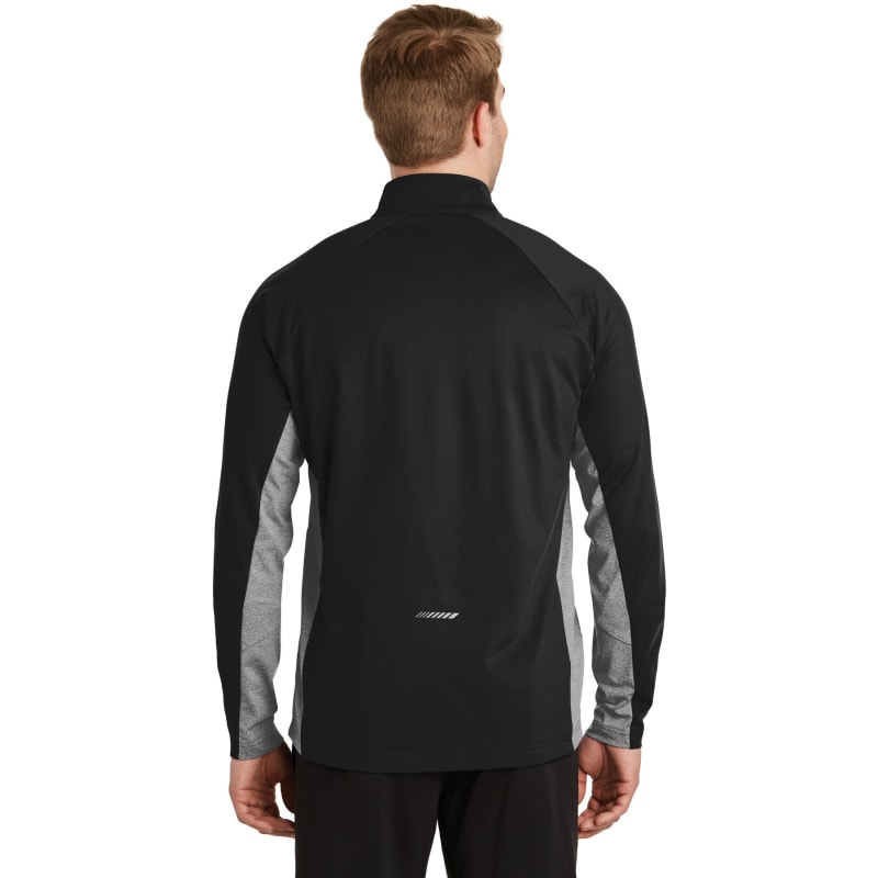 Sport-Tek Sport-Wick Stretch Contrast 1/4-Zip Pullover. 8