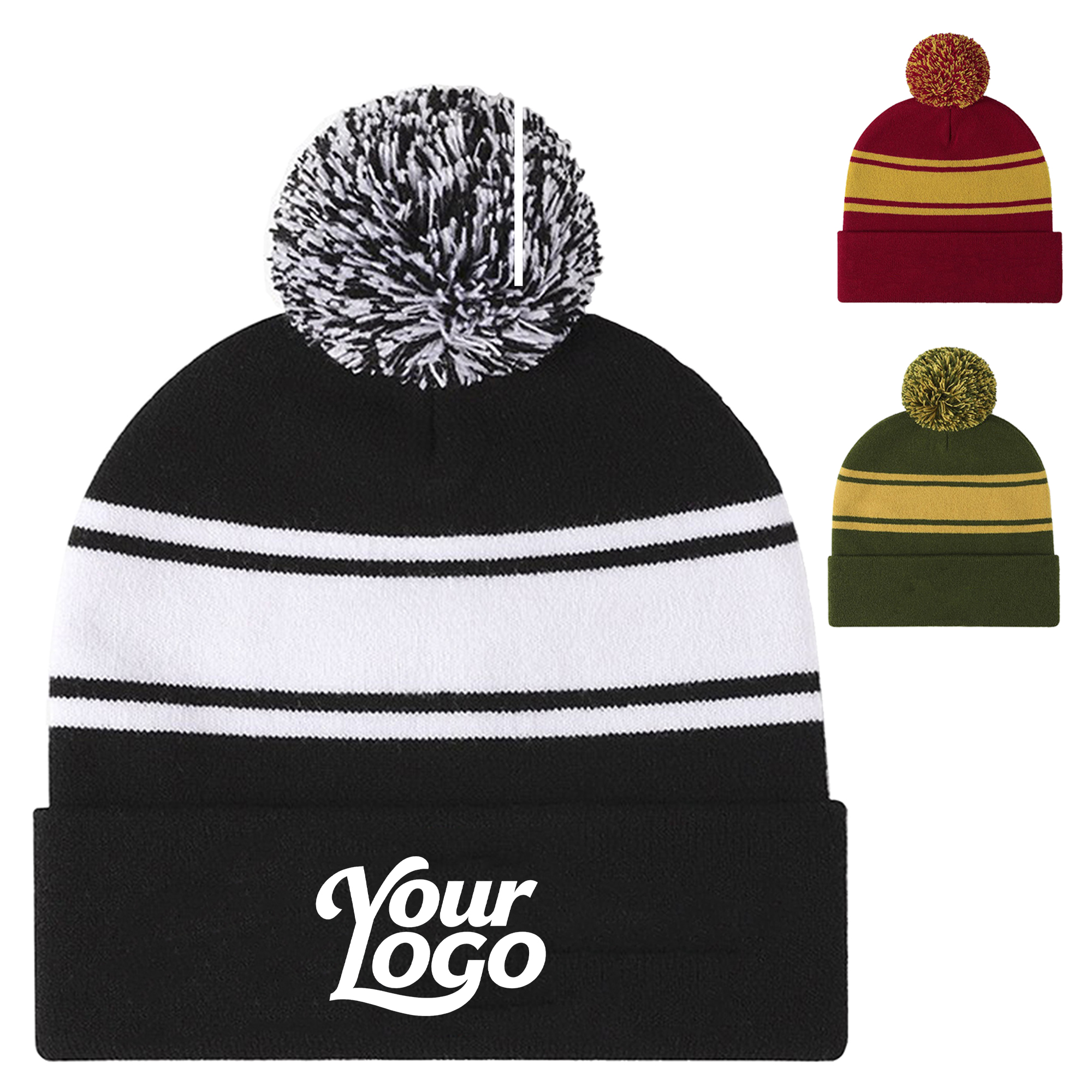 Winter Knit Hat Beanie 3