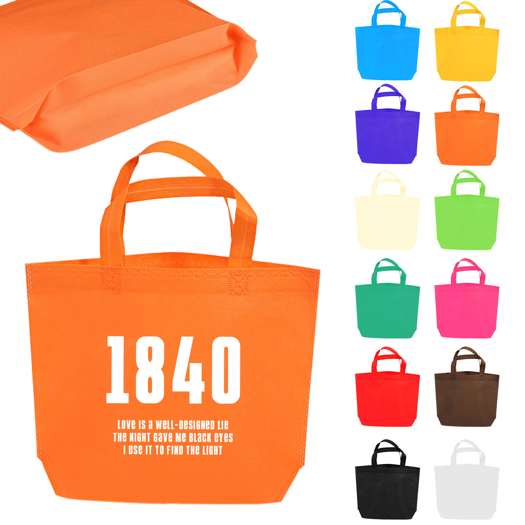 Heat Sealed Non-Woven Tote Bag 2