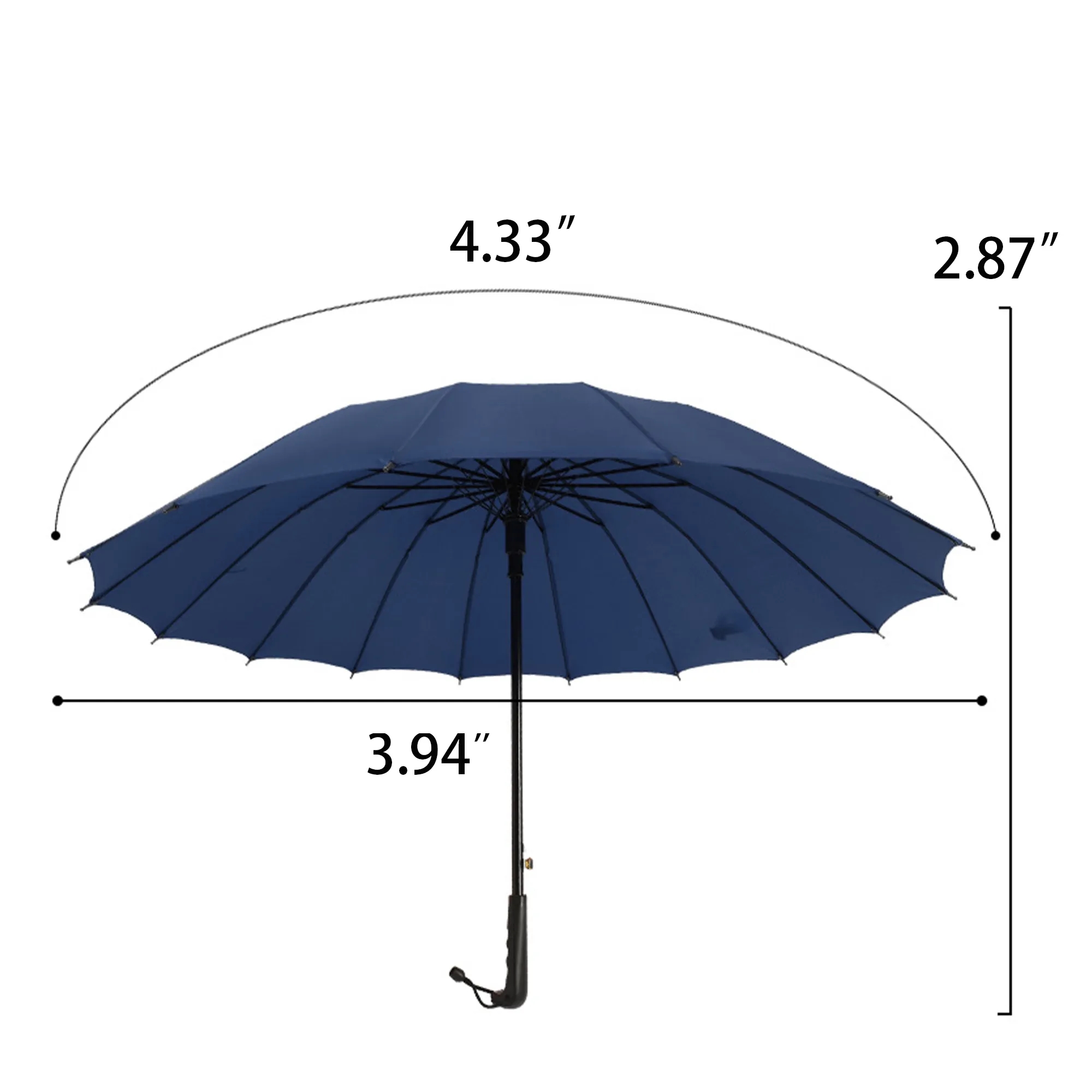 22" Arc Telescopic Folding Umbrella(Full Color) 3
