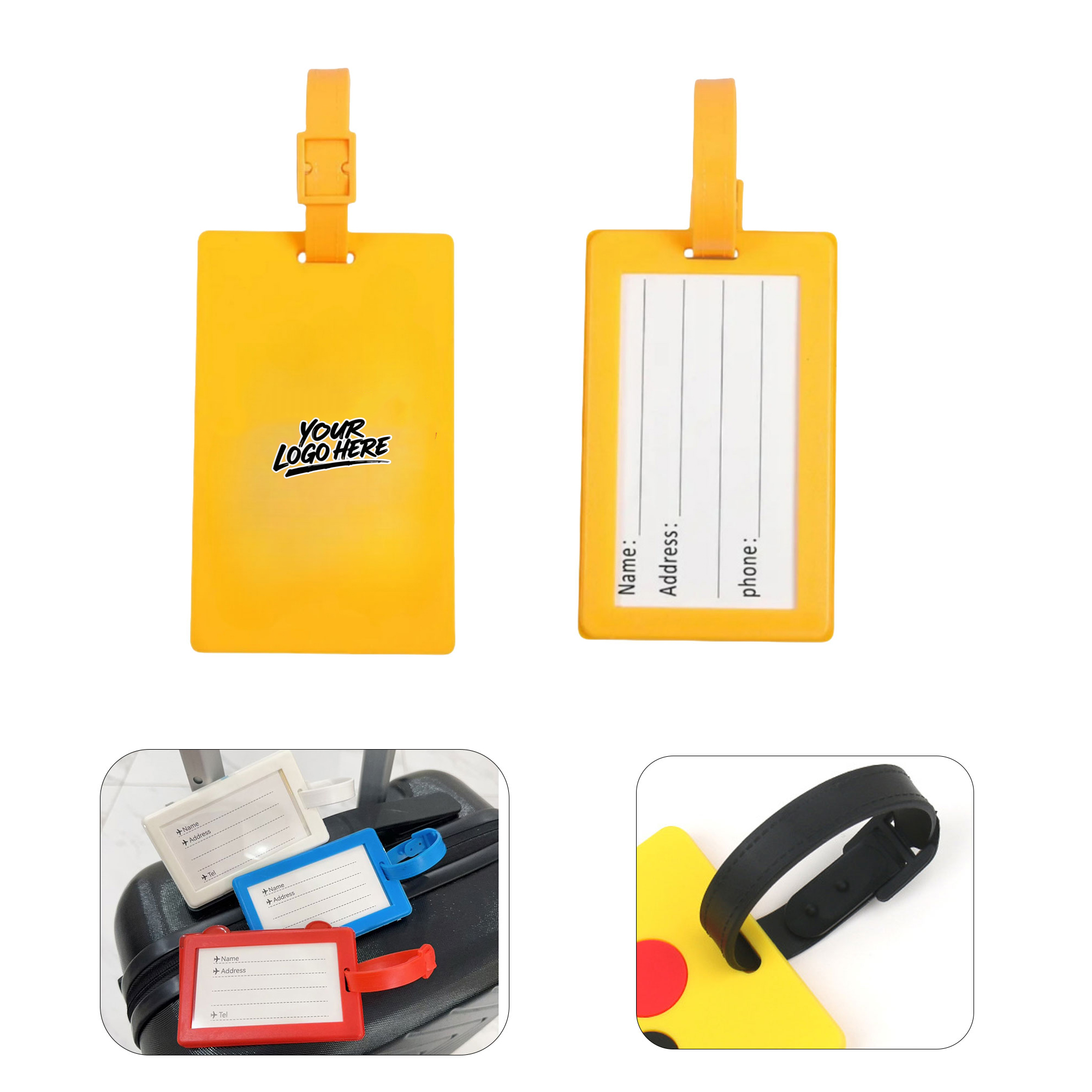 Travel PVC Luggage Tag 3