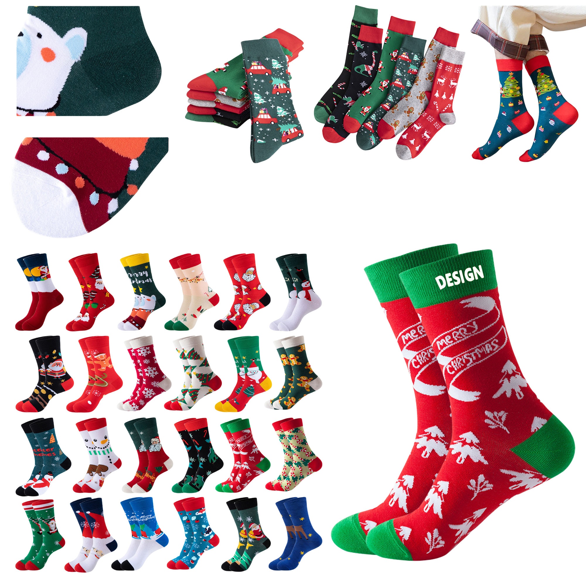 Cute Christmas Holiday Socks 2