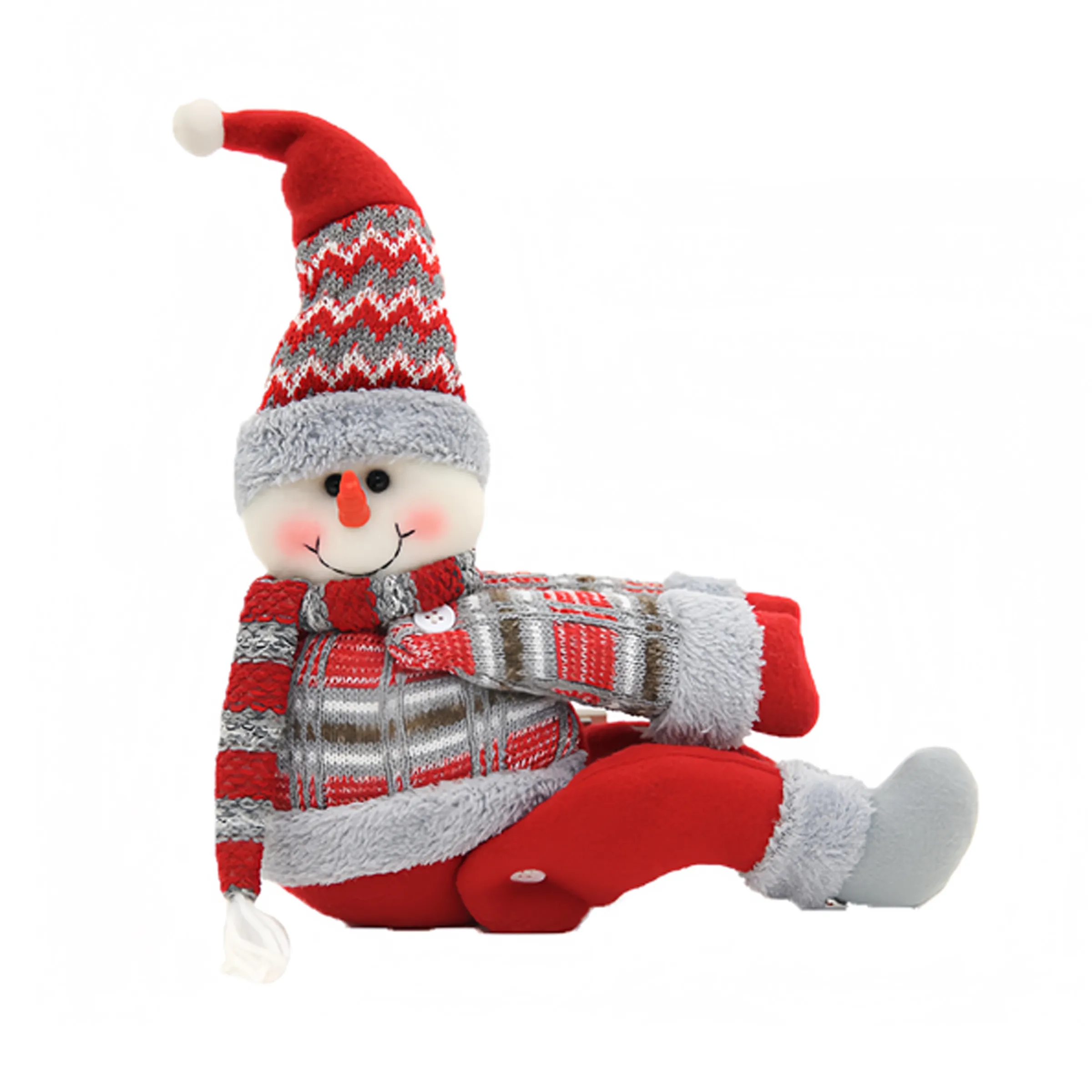 Fleece Christmas Creative Curtain Buckle Cartoon 5
