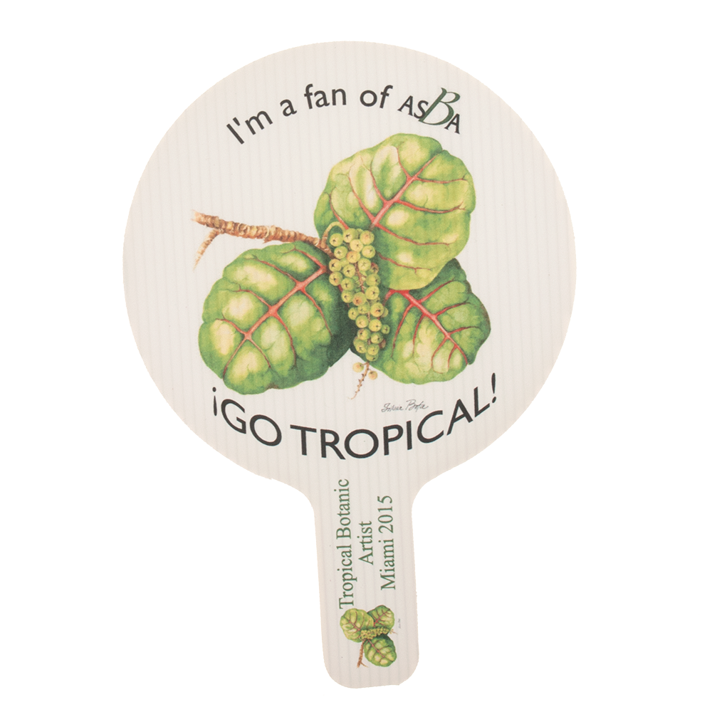 Hand Fans - Round, Full Color 11