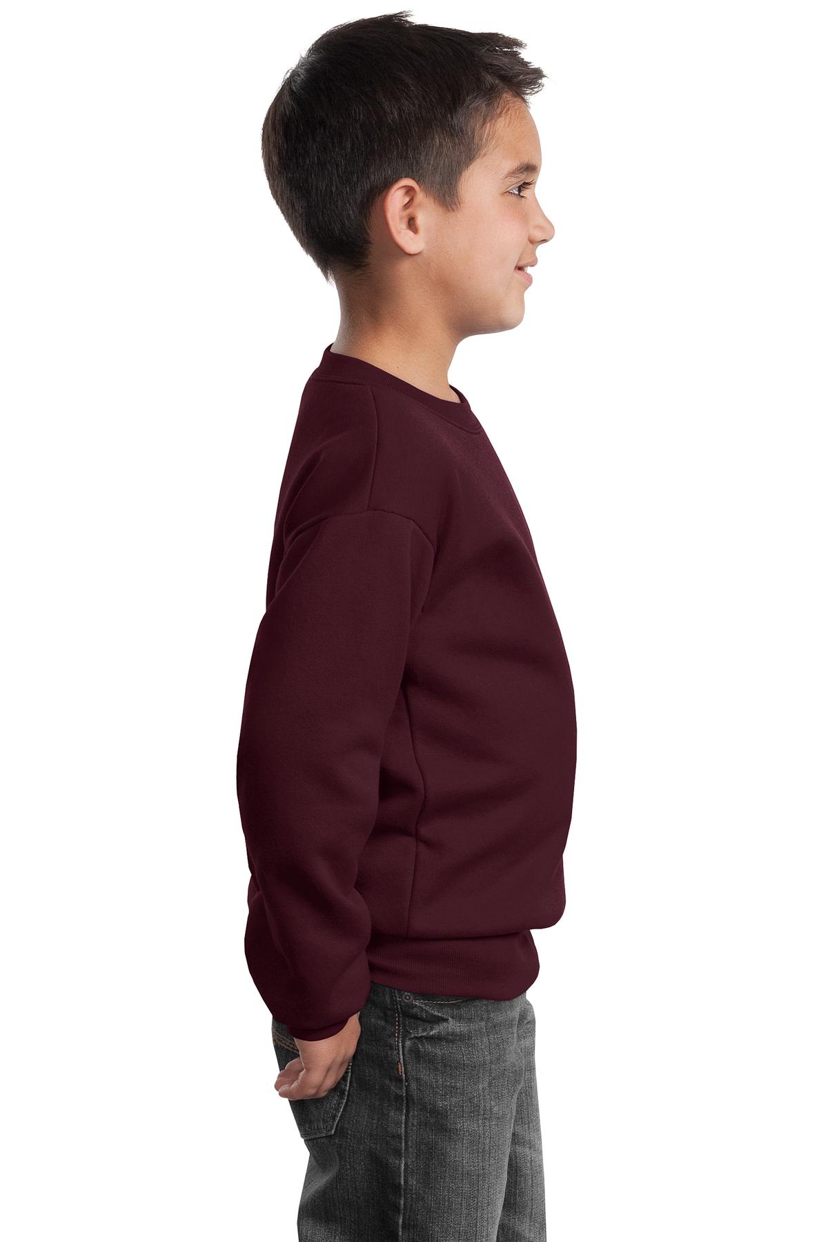 Port & Company® Youth Core Fleece Crewneck Sweatshirt 85
