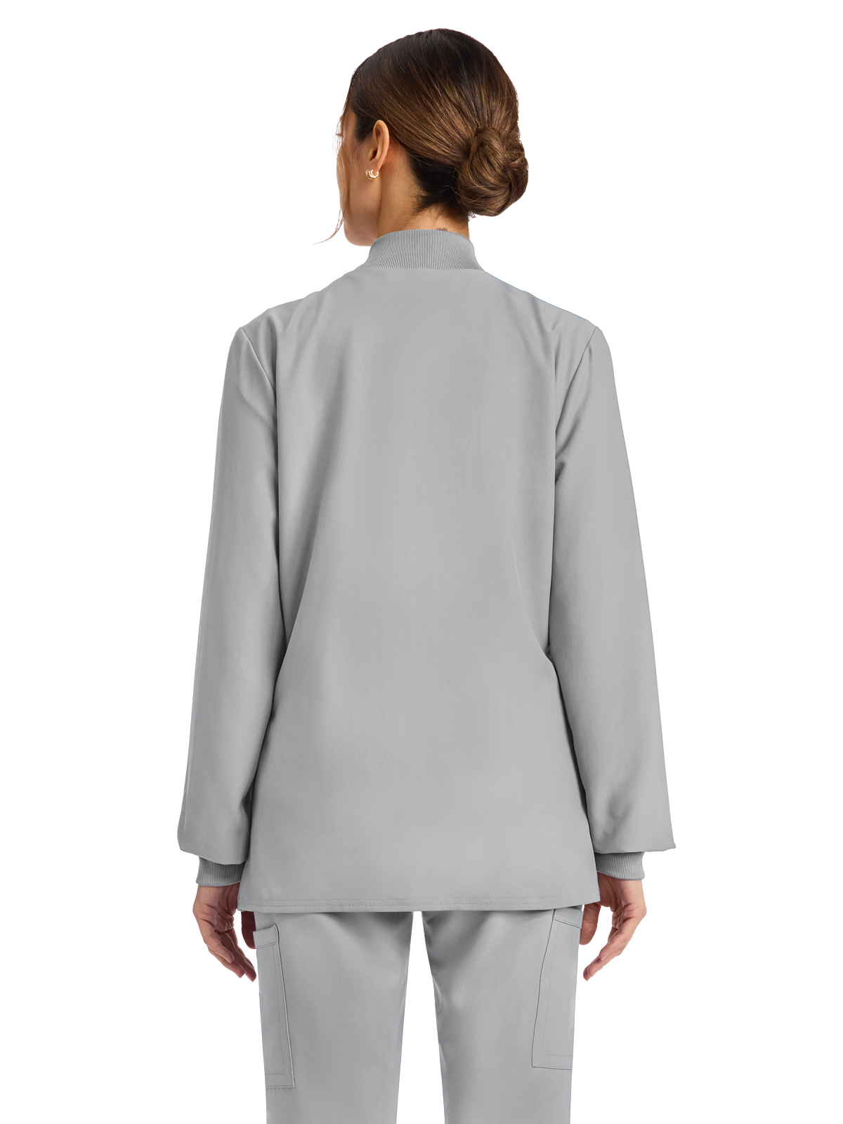 Cherokee - Workwear Originals Ultra - Women's 2-Pocket Zip Up Scrub Jacket 16
