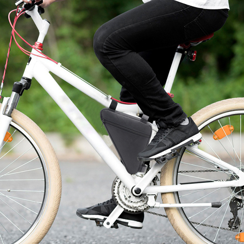 Bicycle Triangle Bag Frame Storage for Road Mountain Bikes 3