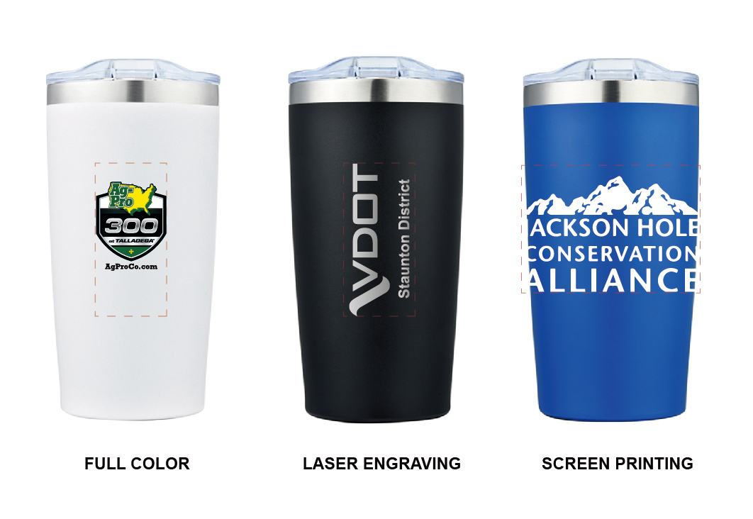 Endura 20 oz Double Wall SS Vacuum Tumbler with Ringneck 4