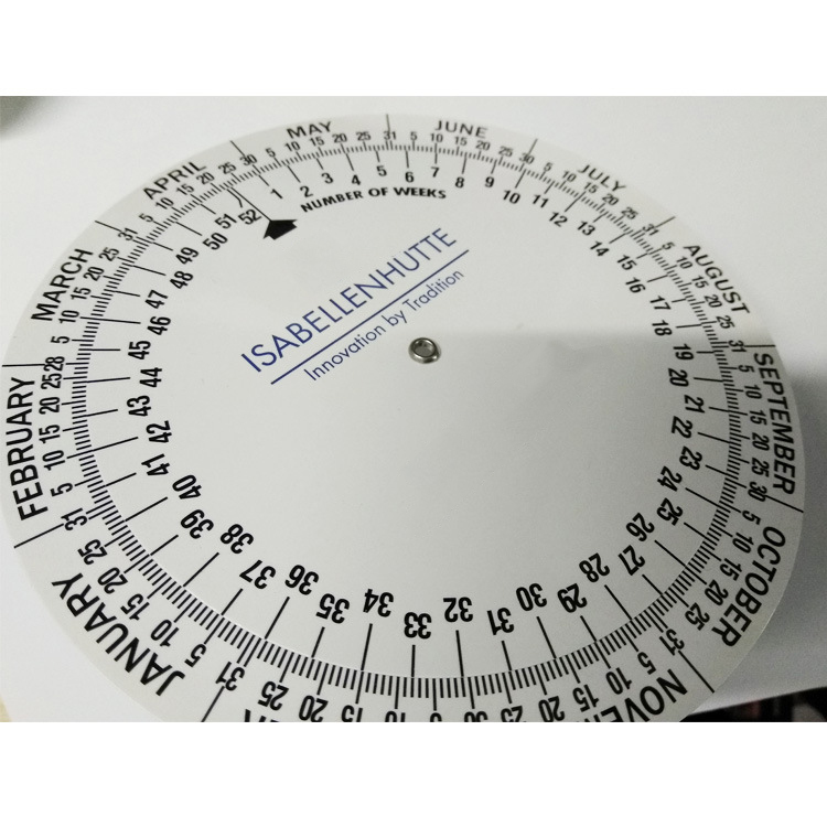 4 1/4" Diameter Birth Date Finder Wheel