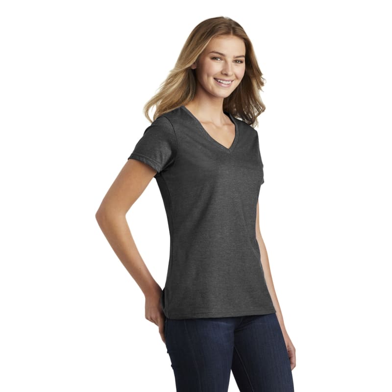 Port & Company Women's Fan Favorite Blend V-Neck Tee. 99