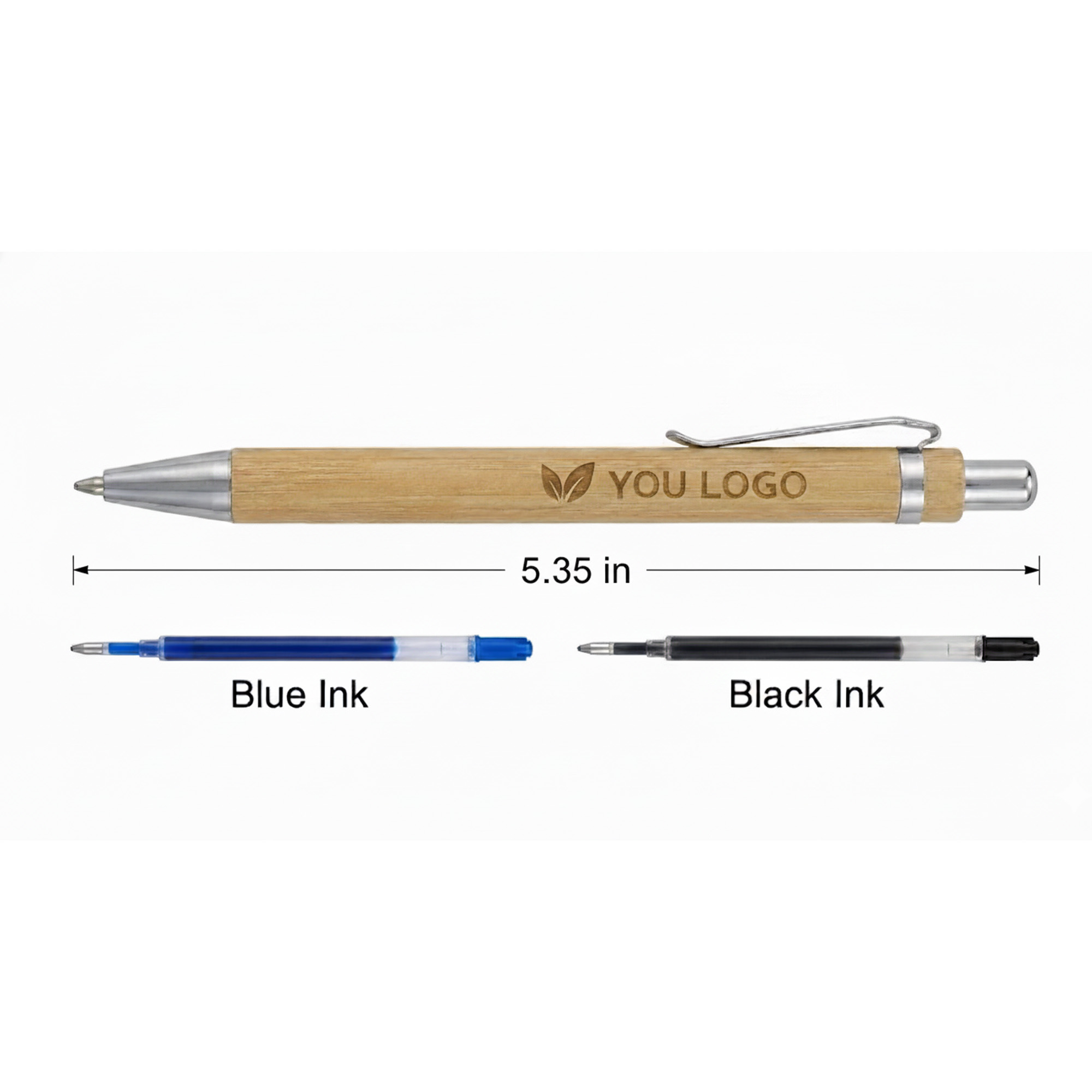 Bamboo Ballpoint Pen 3