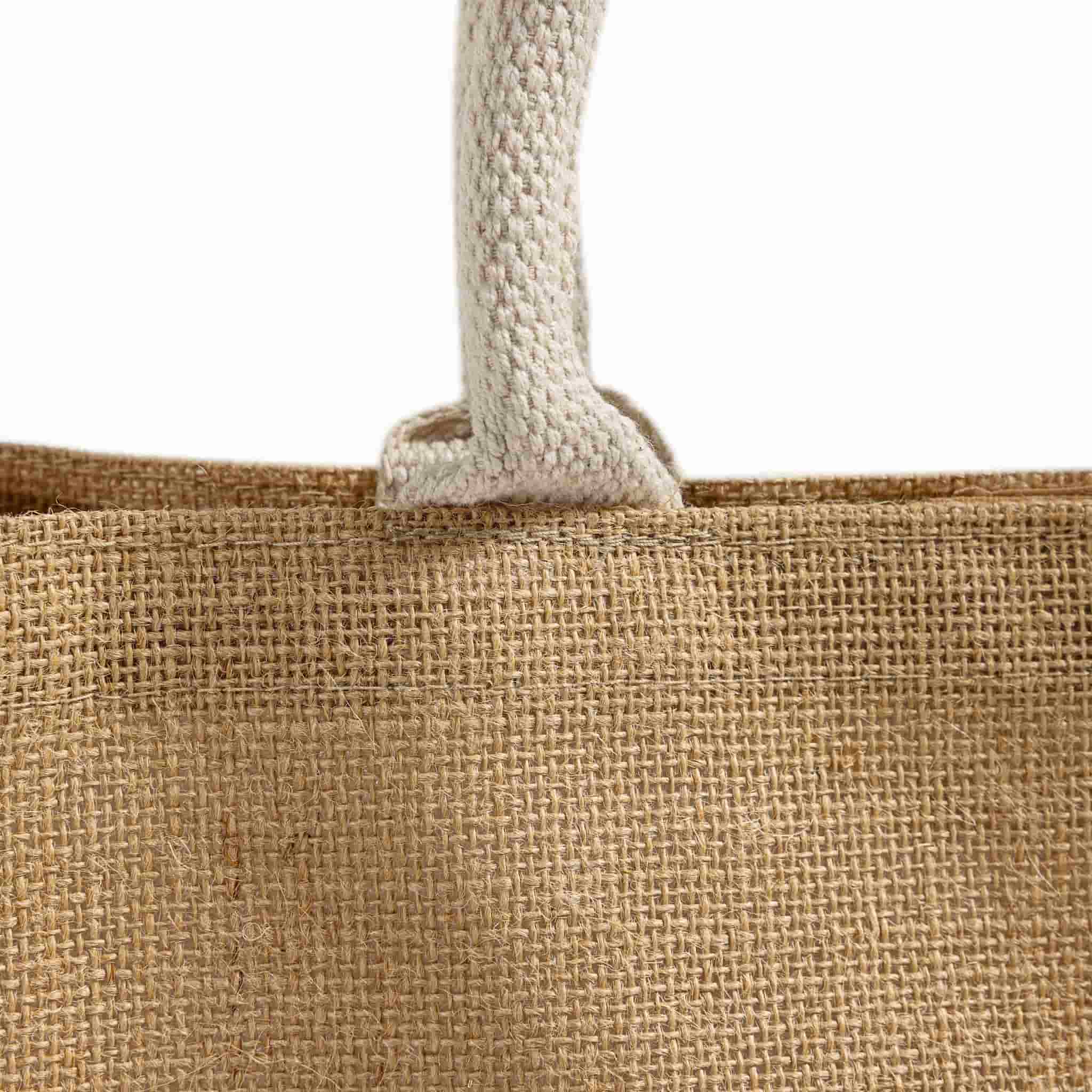 Printer's Favorite Jute Bag, custom tote bag with logo imprint 11