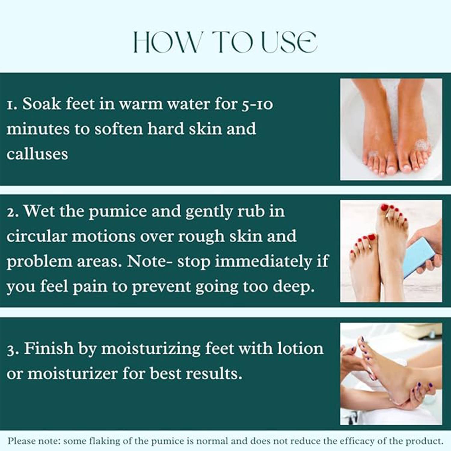 PU Foam Pumice Foot Dead Skin Removal Rubbing Board 8