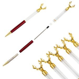 Empty Tube Floating DIY Pen With Deer Head 14