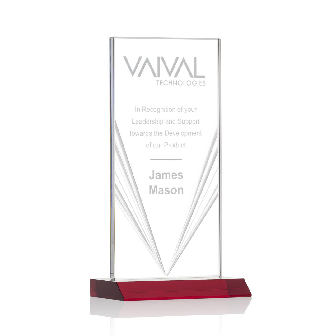 Seaford Liquid Crystal™ Award - Red 4