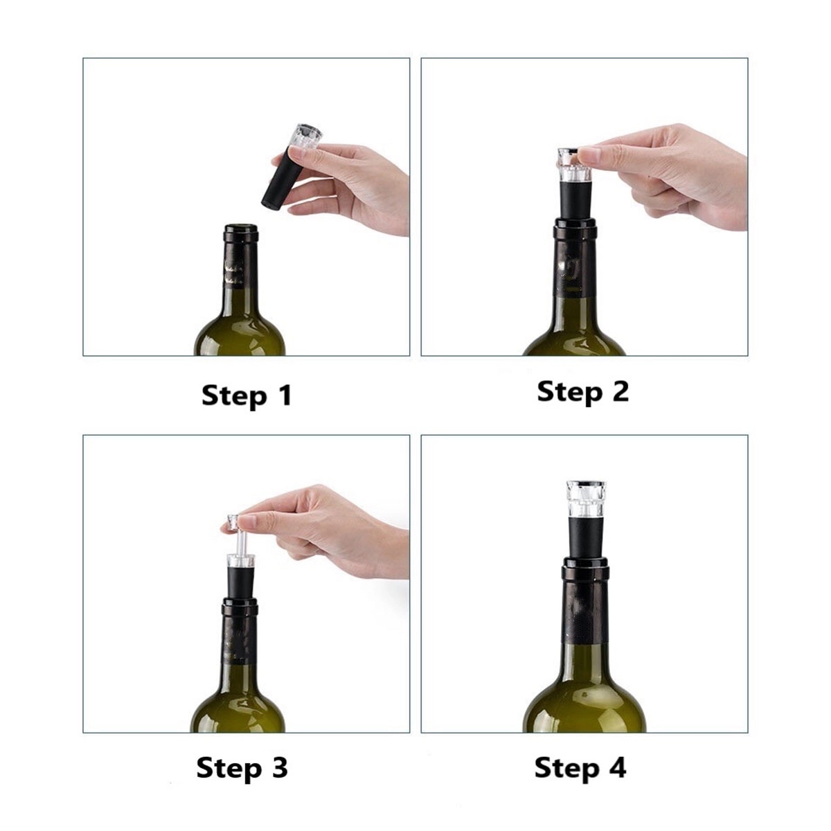 Vacuum Wine Stopper MOQ 50PCS 2