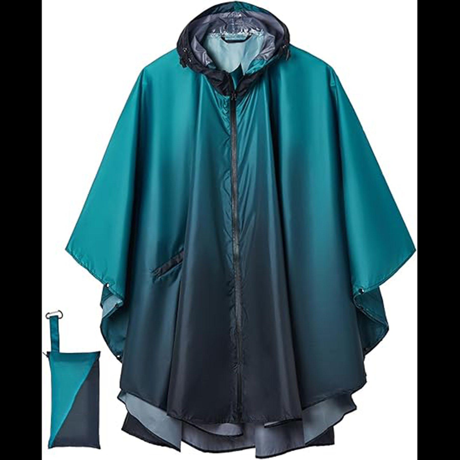 Unisex Hooded Poncho 32