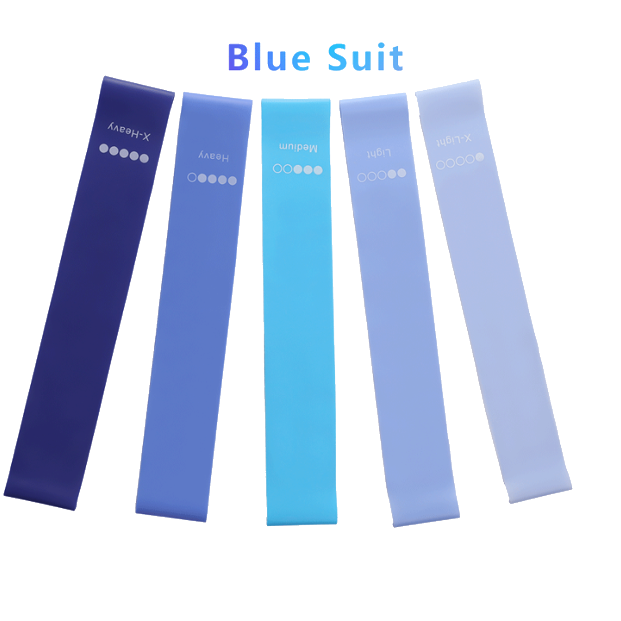 Latex Elastic Yoga Exercise Resistance Band 7