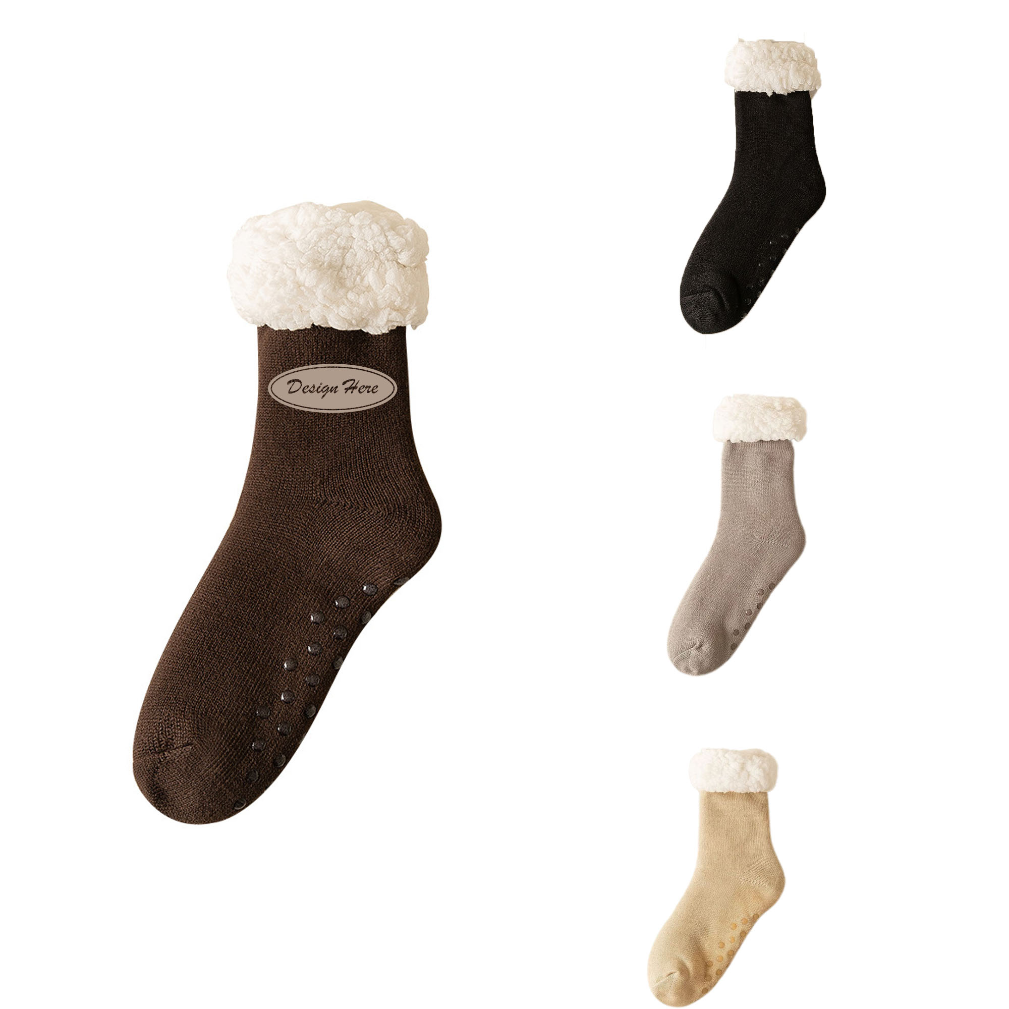 Plush Material Middle Socks for Maximum Home Comfort 6
