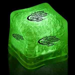 Green Light Up Premium LitedIce Brand Ice Cube
