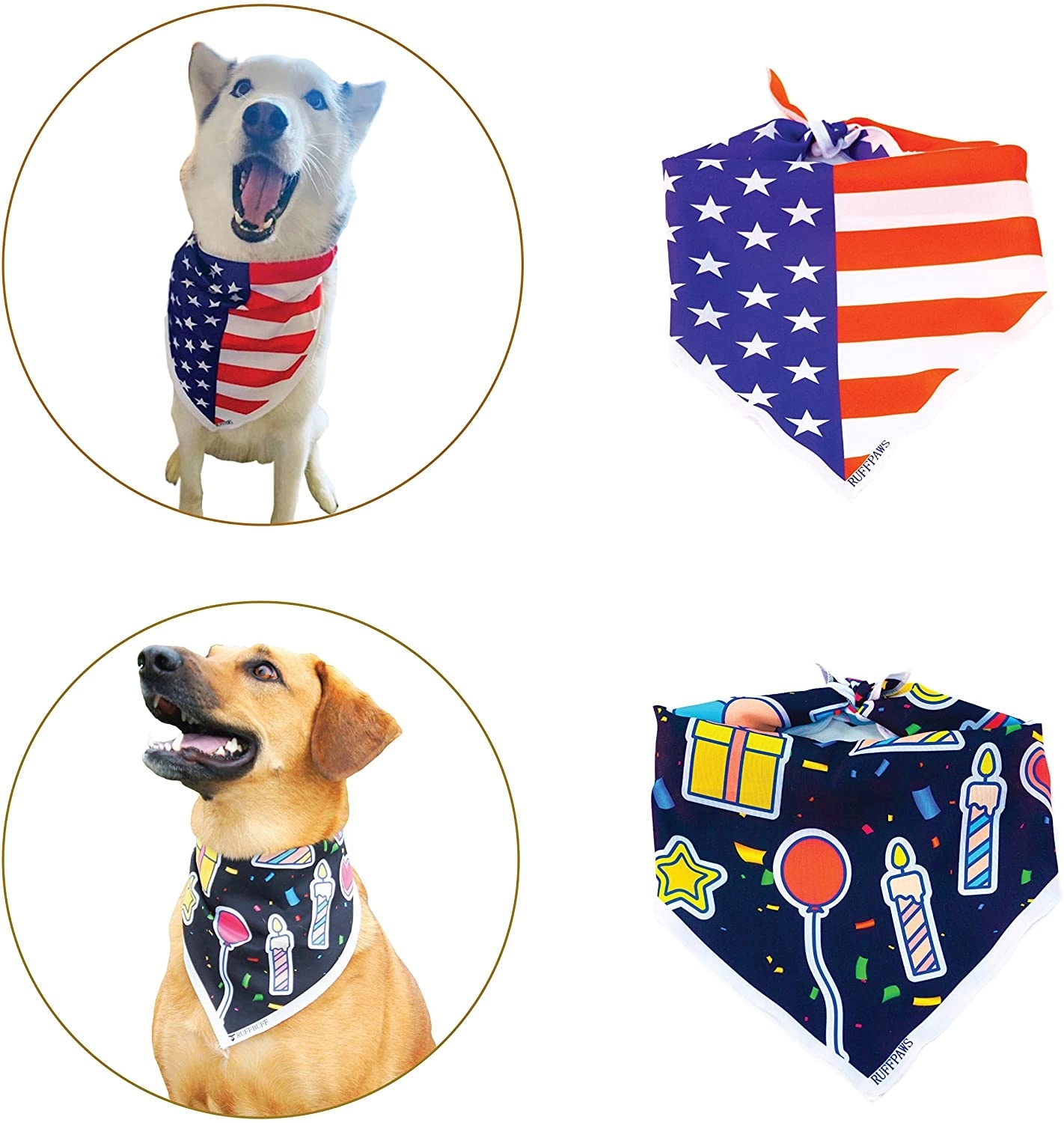 Paws for Life(R) Medium/Large Pet Bandanna 2