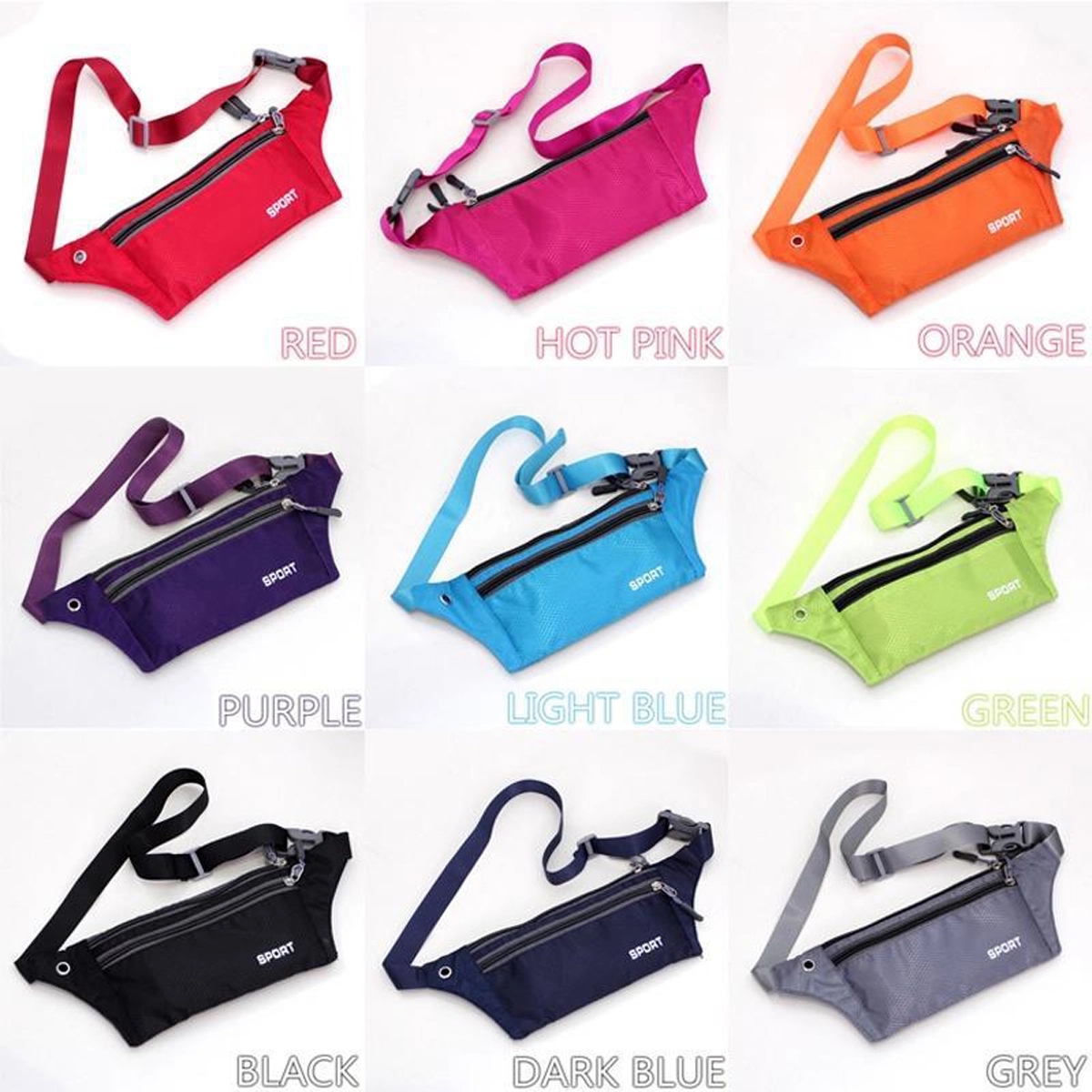 Running Belt Sport Waist Bag 3
