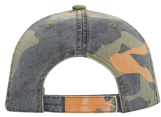 OTTO CAP® Camouflage 6 Panel Low Profile Baseball Cap 18