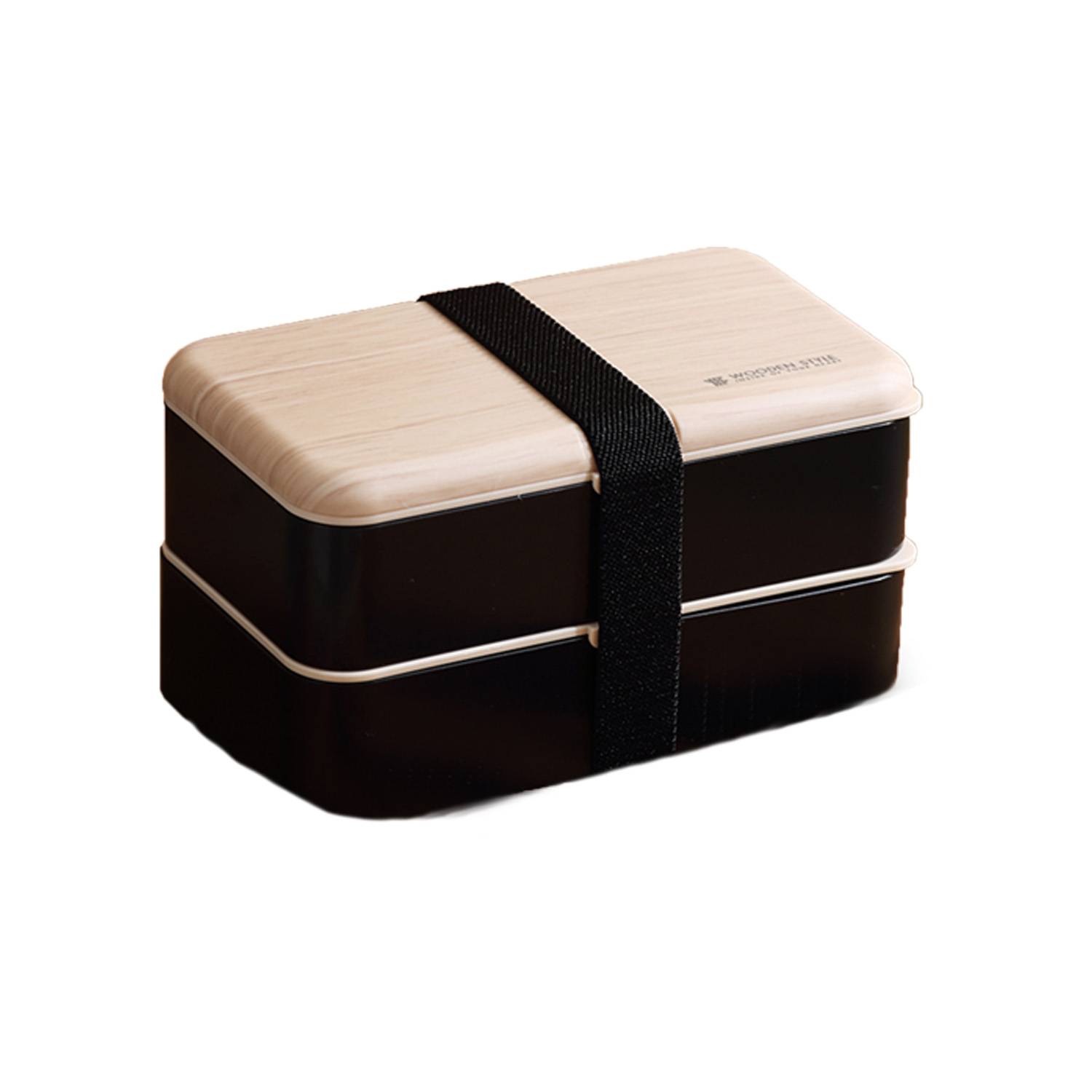 Plastic Double Layered Bento Box 5