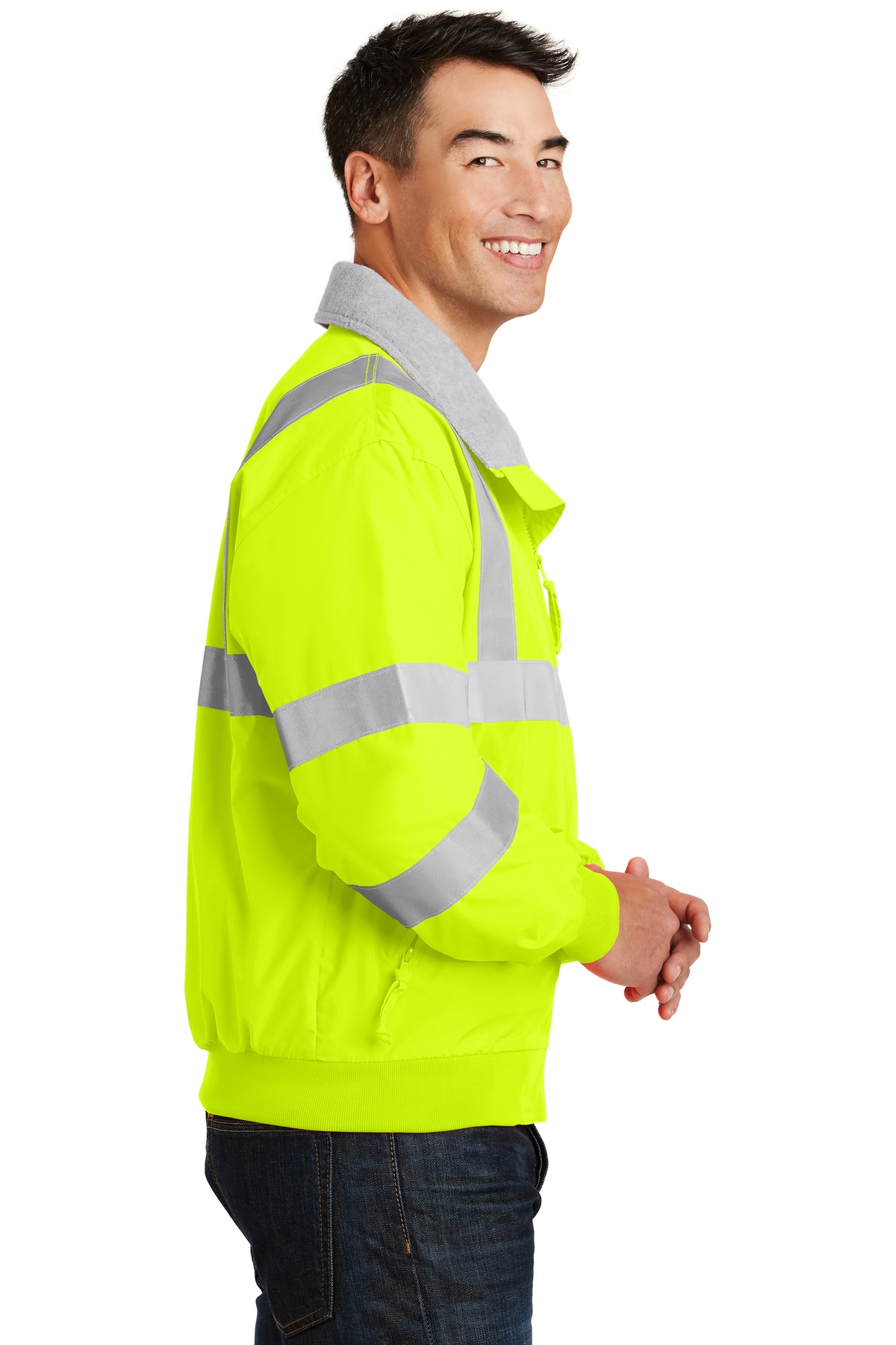 Port Authority Enhanced Visibility Challenger Jacket with Reflective Taping. SRJ754 7
