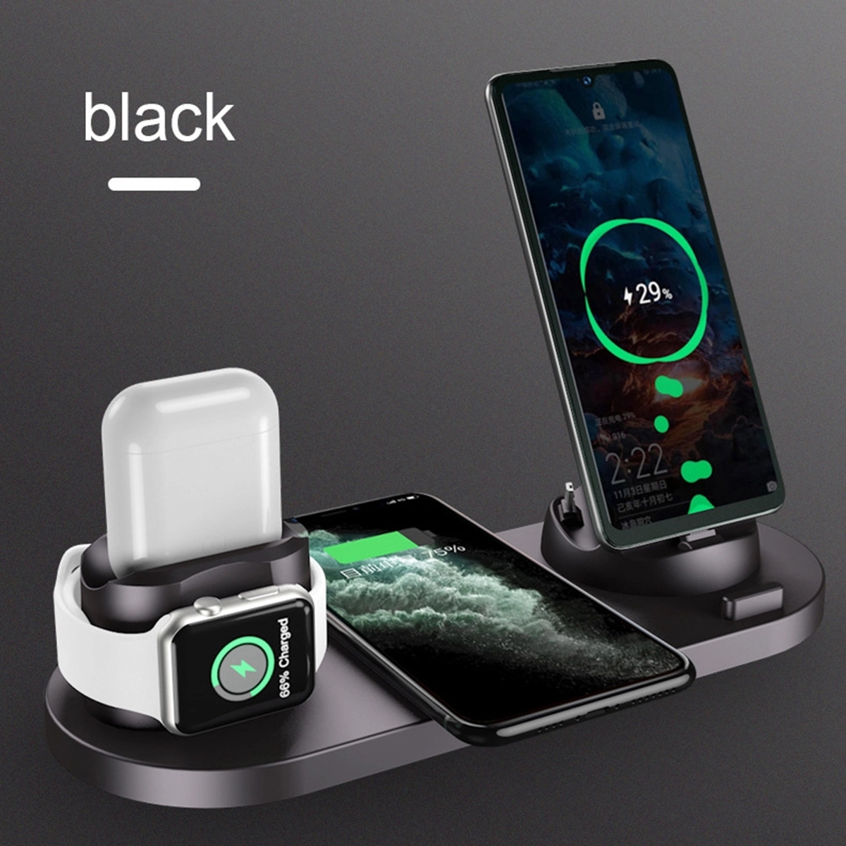 4 in 1 Multifunctional Wireless Charger Stand 2