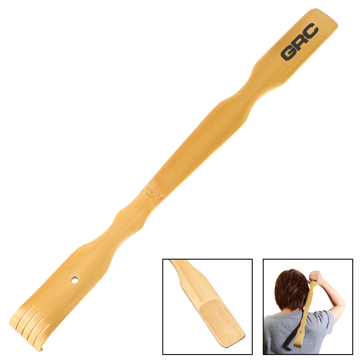 Bamboo Handheld Back Scratcher