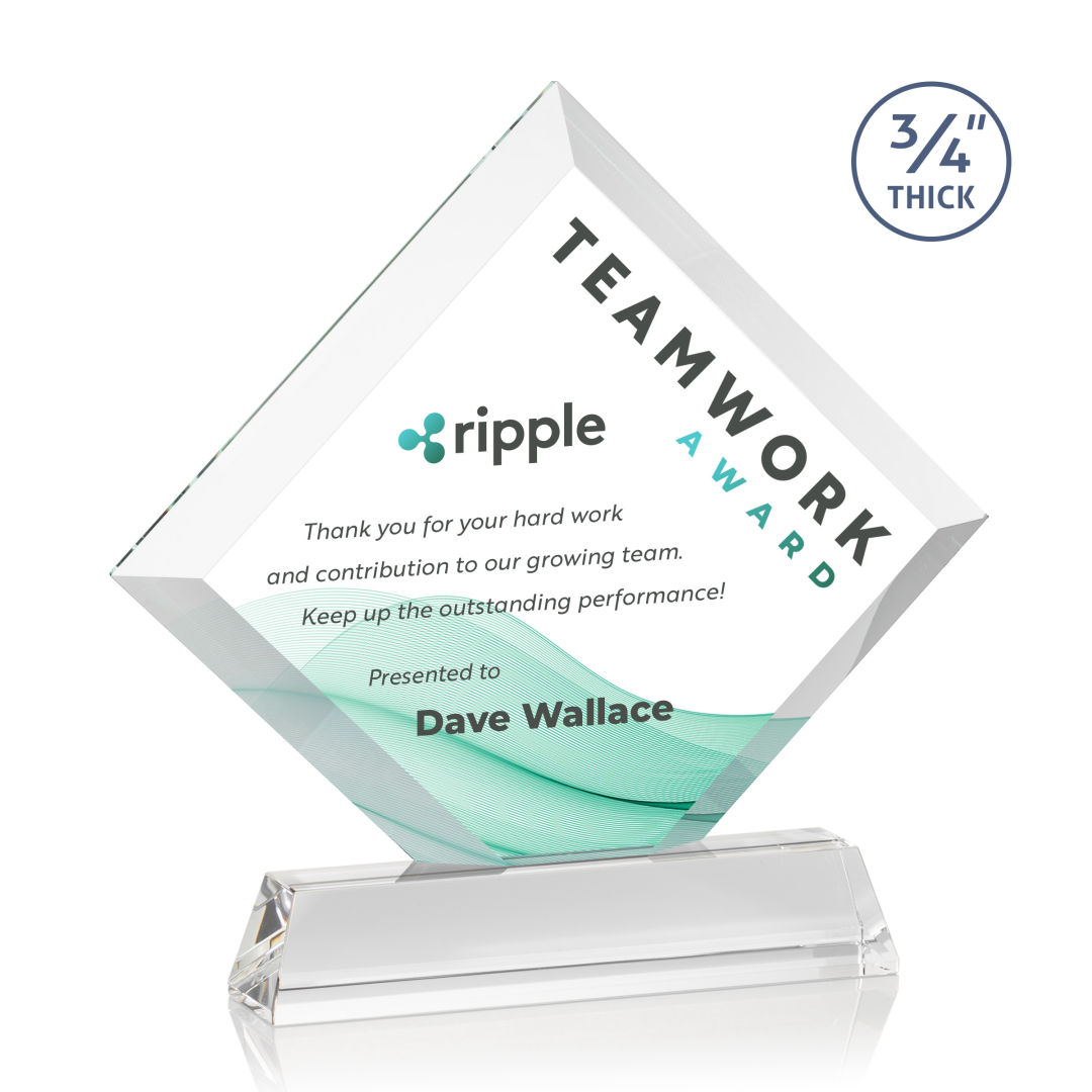 Belaire VividPrint™ Award on Newhaven Base - Clear 10