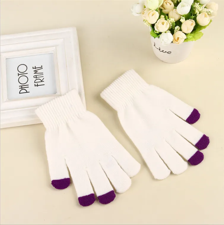 Winter Knitted Touch Screen Gloves 4