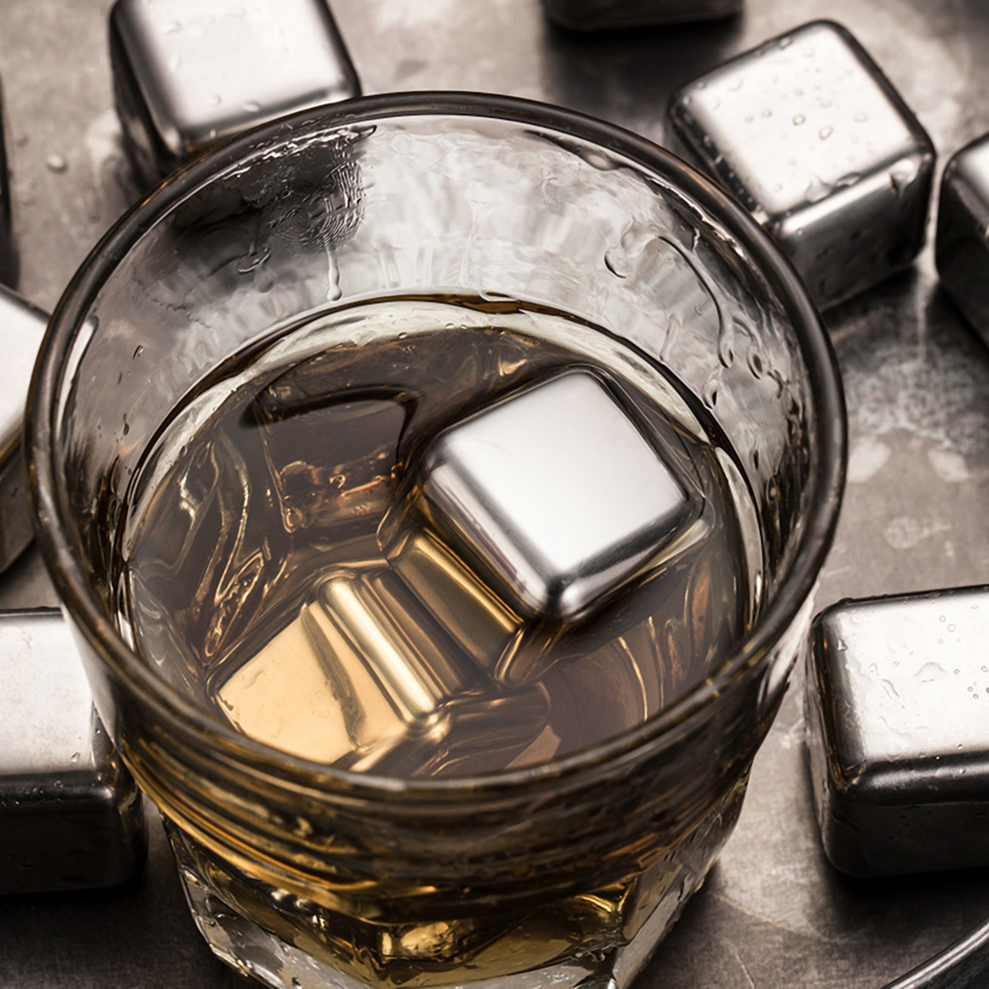 Stainless Steel Reusable Ice Cubes 3