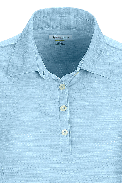 Women's Greg Norman Play Dry® Heather Solid Polo 7