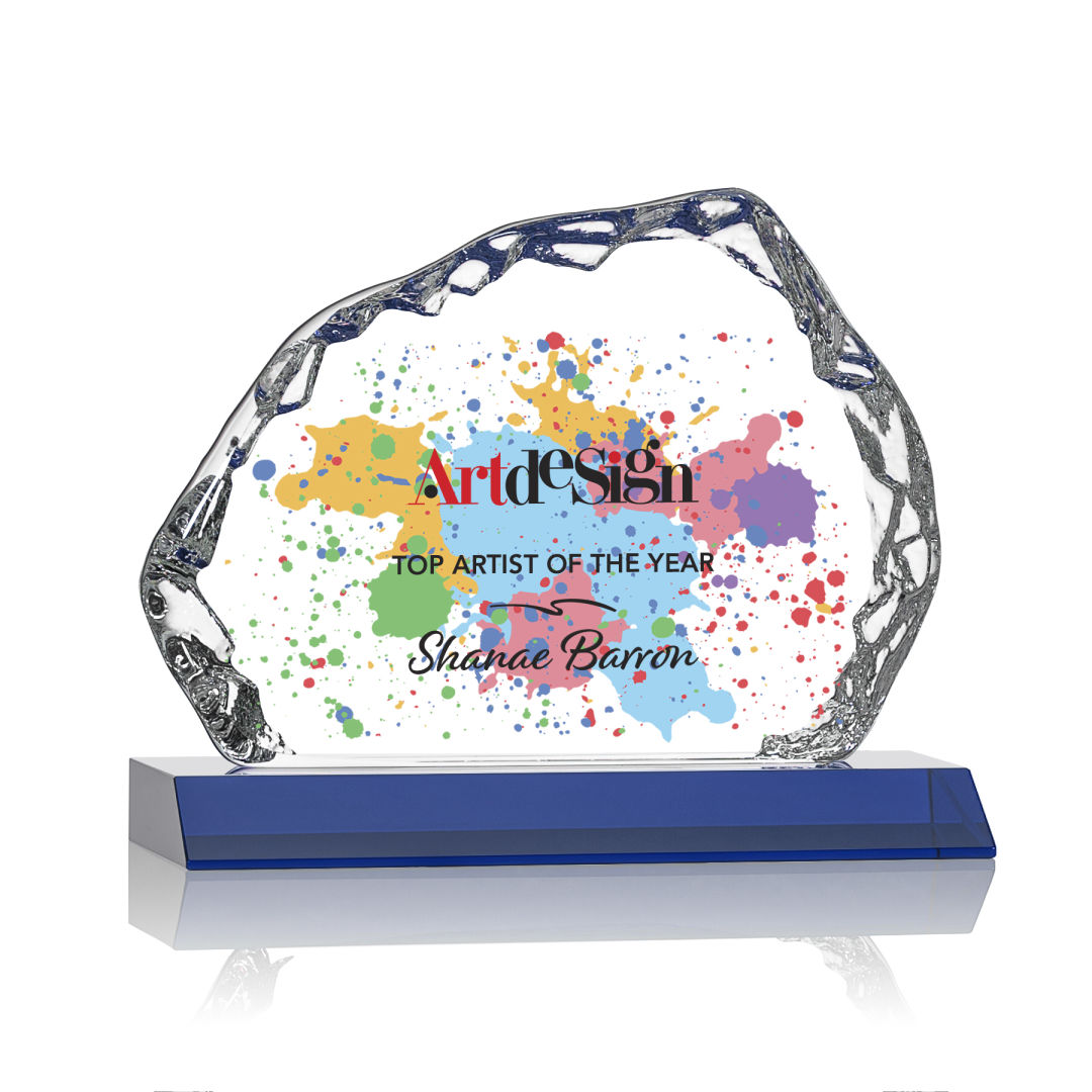 Aspen Iceberg VividPrint™ Award on Base 2