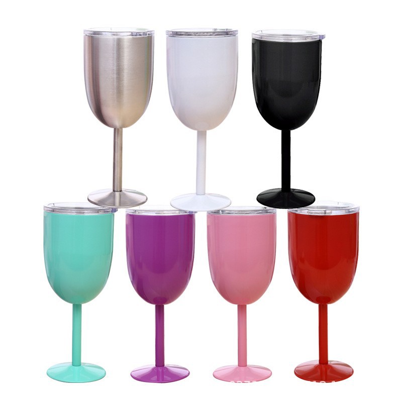Stainless Steel Bar Restaurant Wine Glass 7